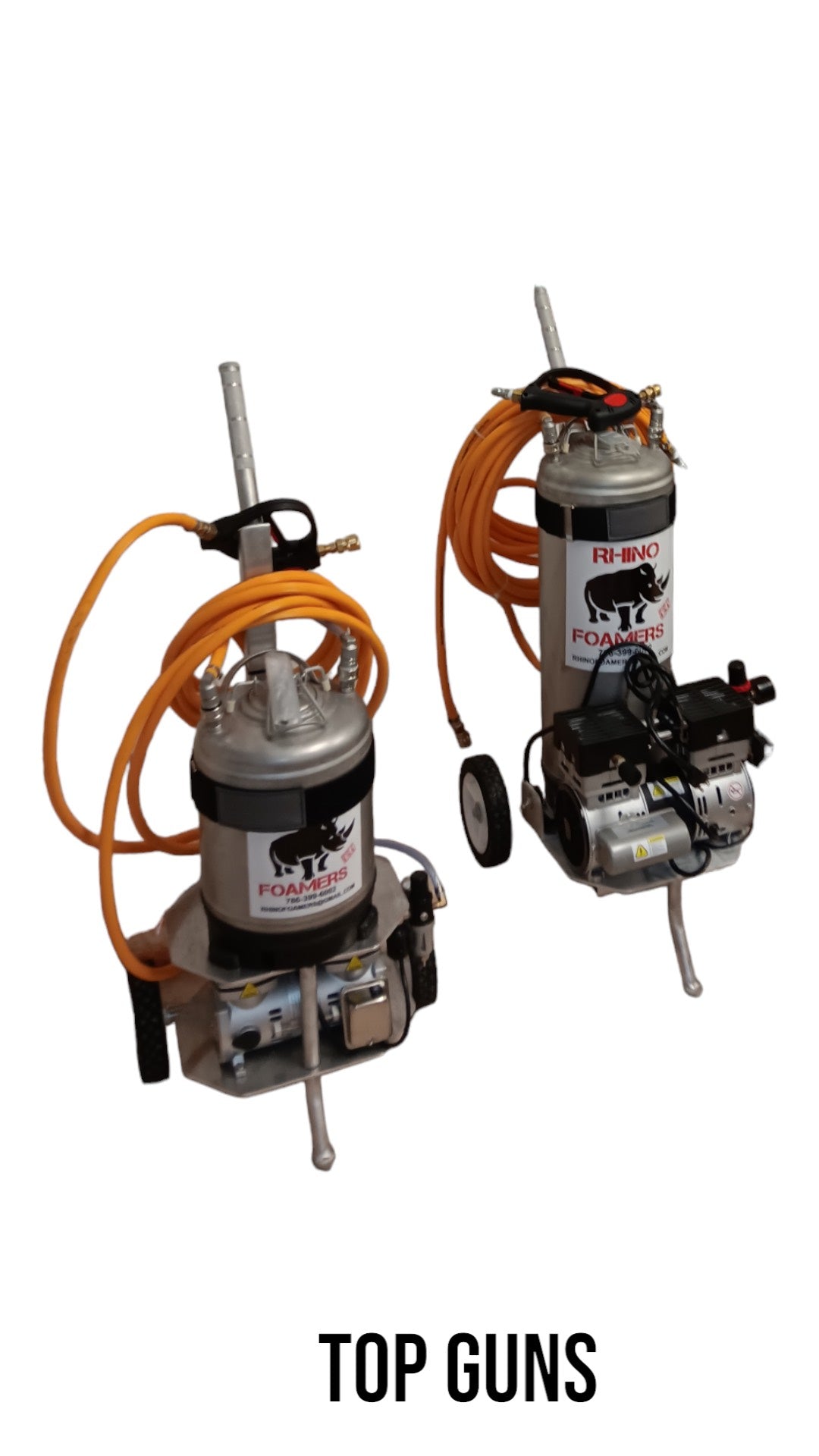 Rhino Foamers Power Cart - Portable Wet & Dry Foam Machine