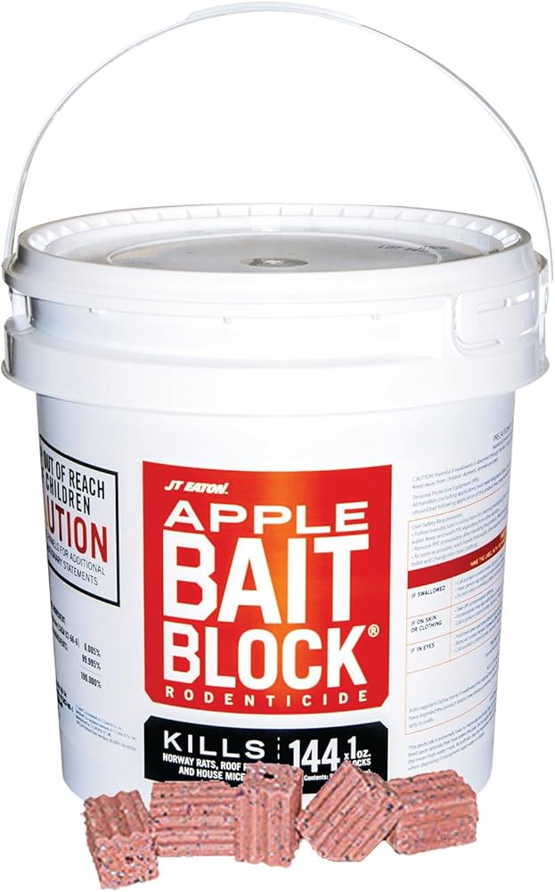 Bait Block - Apple Flavor - 9 lb. Pail