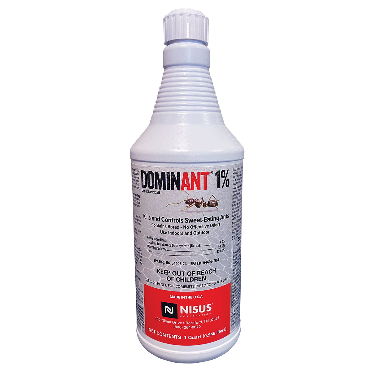 Dominant 1% Liquid Ant Bait - 1qt Bottle