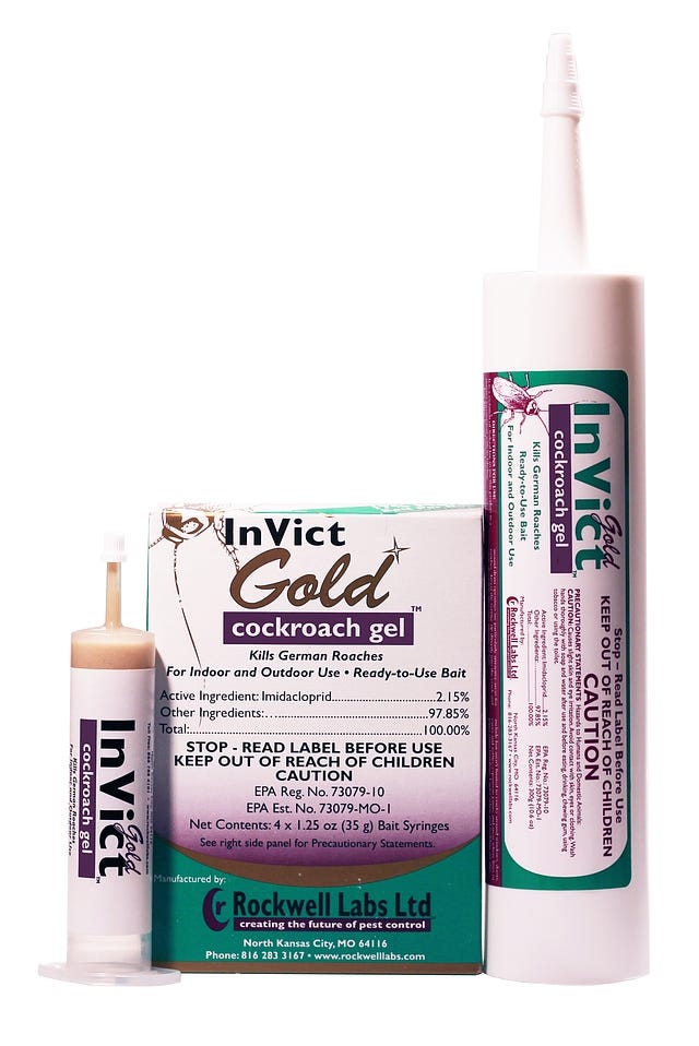 InVict Gold Cockroach Bait Gel