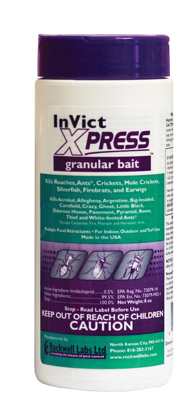 Empty InVict Xpress Granules Shaker Bottle