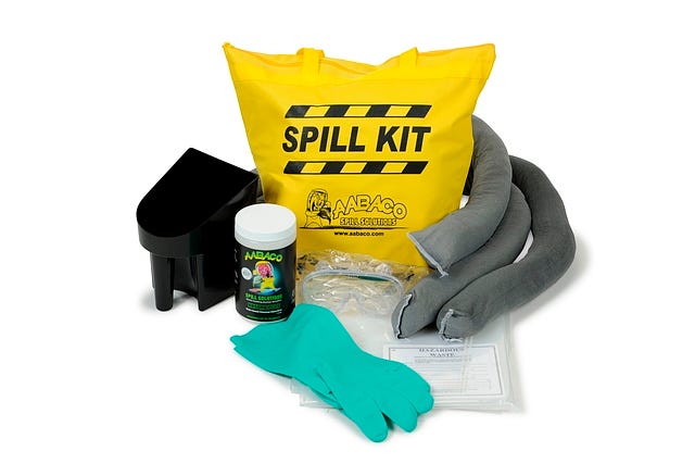 AAb-Sorb Chemical Spill Kit with Yellow Tote Bag