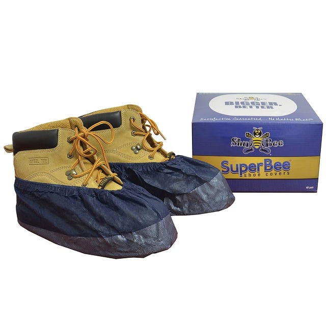 SuperBee Shoe Covers - BLUE