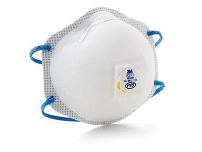 3M 8271 P95 Oil-Proof Respirator with Valve - Small