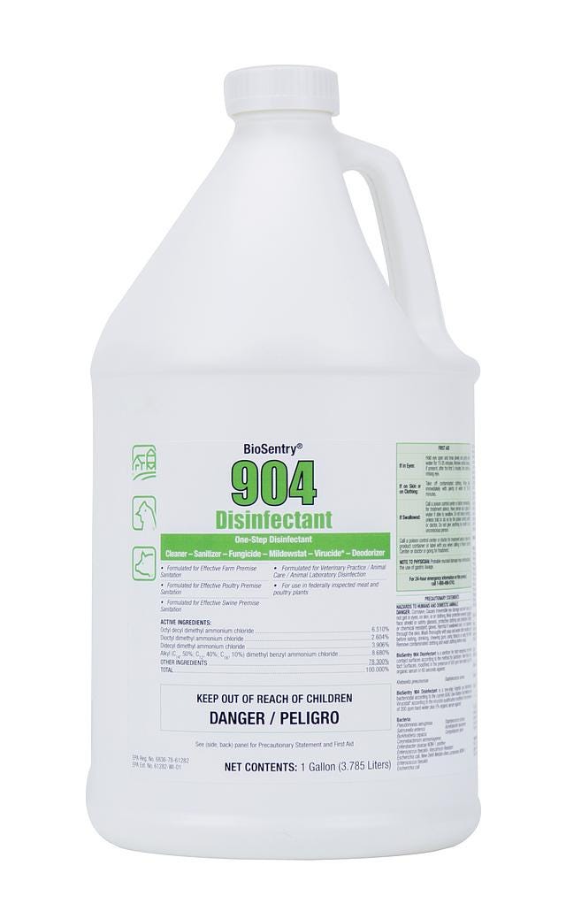 BioSentry 904 Disinfectant
