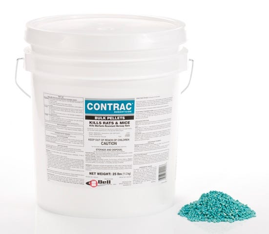 Contrac Rodenticide Pellets