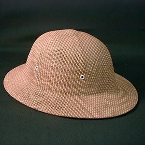 Tan Pith Helmet