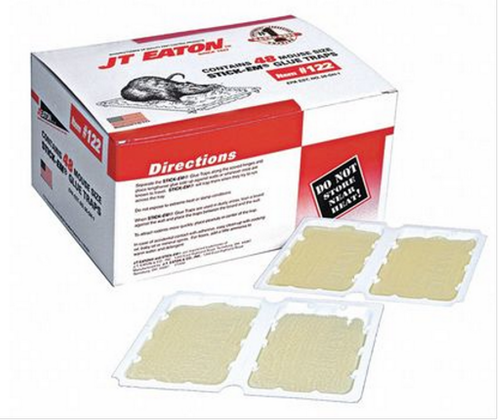 Stick-Em Mouse Glue Trap #122