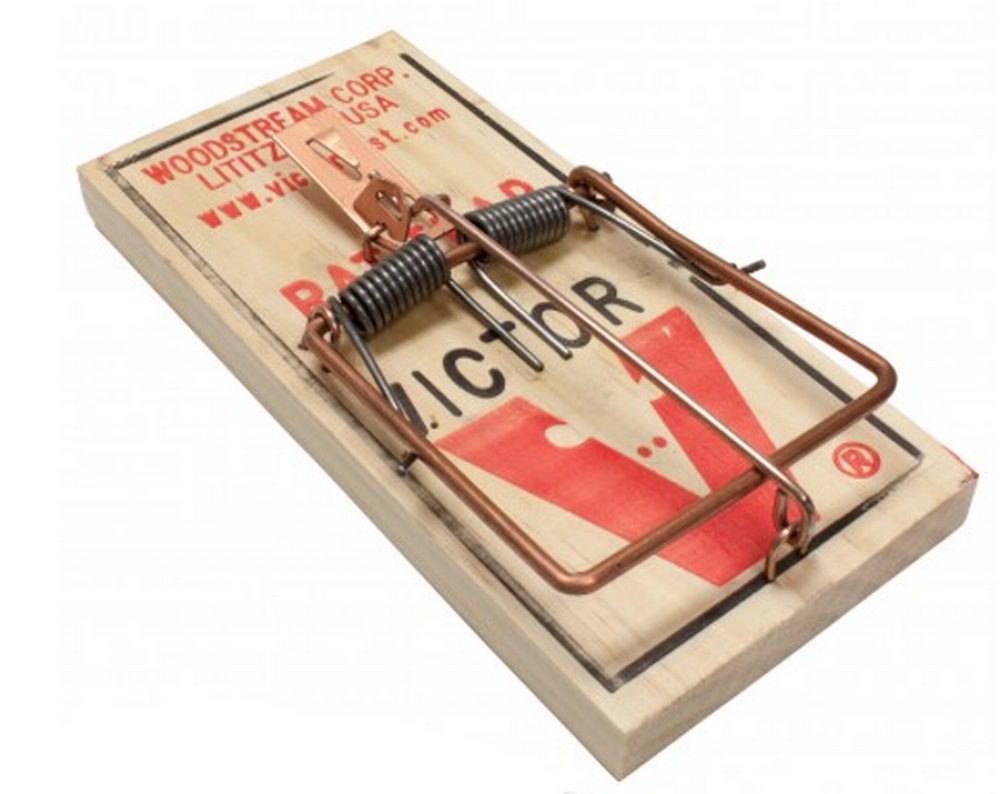 Victor Metal Rat Snap Trap MP M200 M4