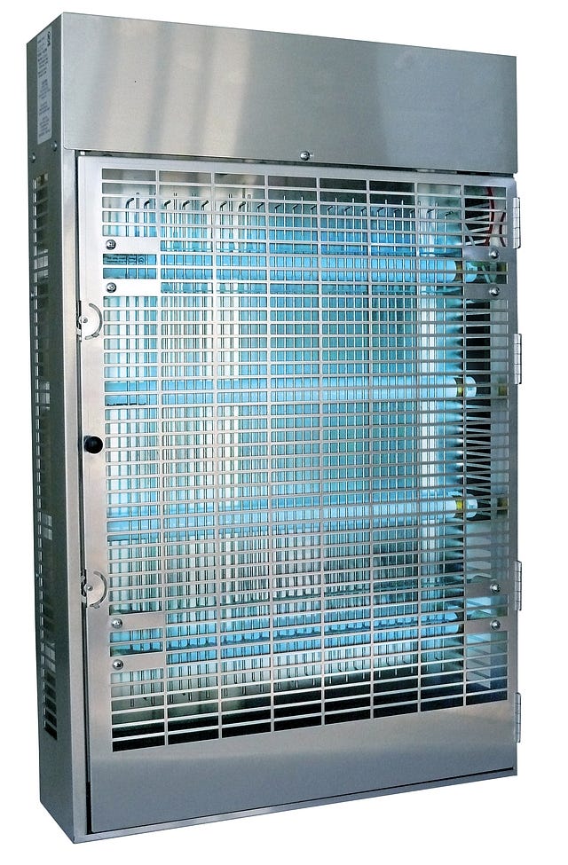 AG-969 Industrial Wall-Mounted Insect Electrocutor