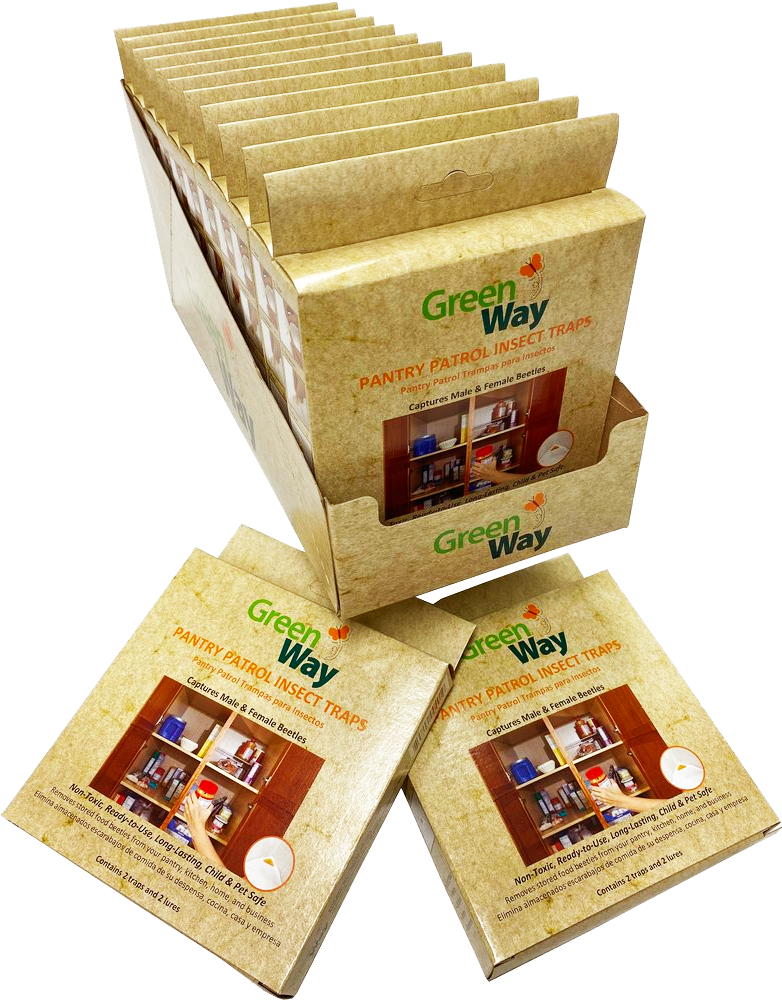 GreenWay Pantry Patrol Gel Trap - Box of 2 Traps