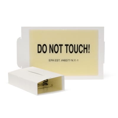 Catchmaster Do Not Touch! Mouse Glue Board - Peanut Butter