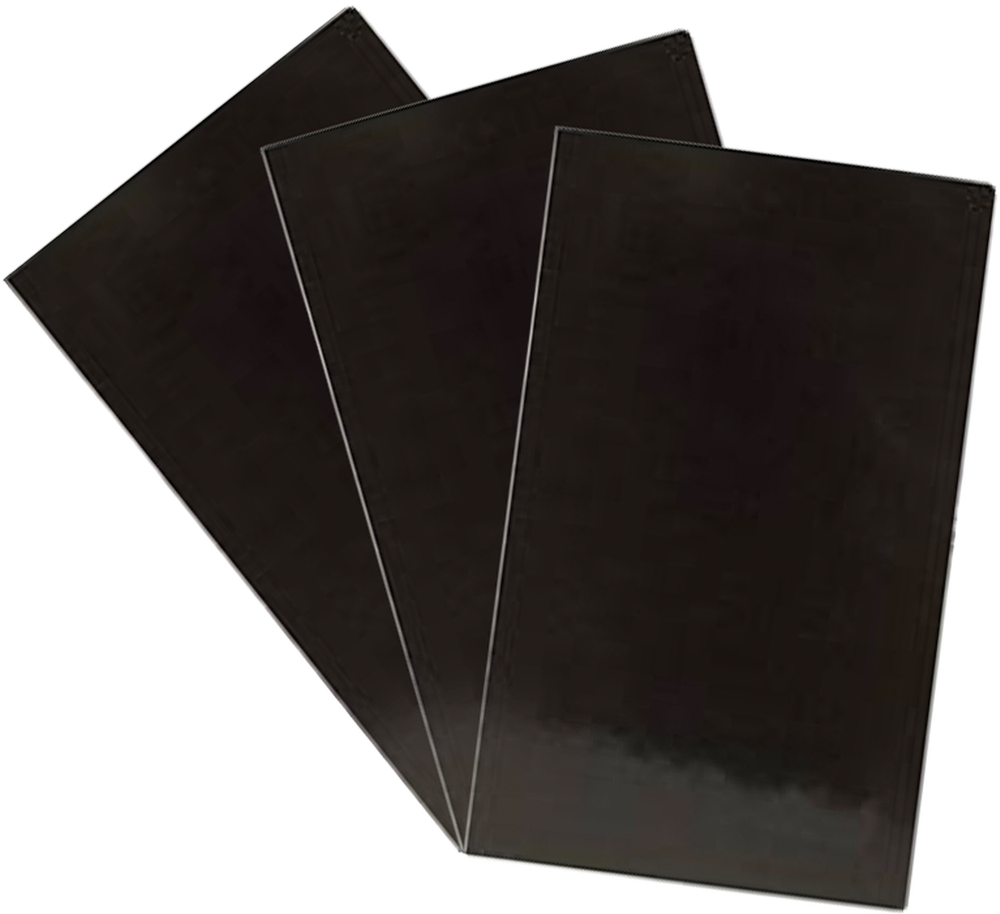 Black Adhesive Board - 3'' x 5''