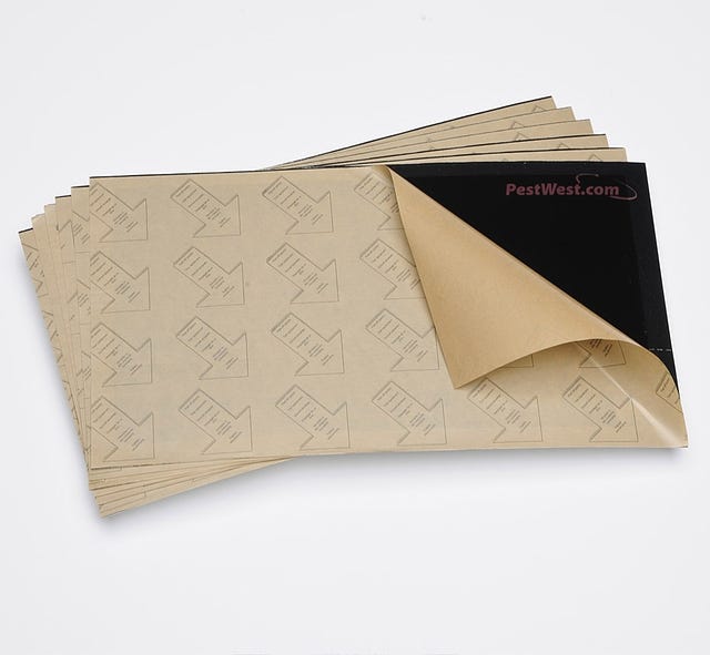 Premium Plastic Mold-Resistant Glue Board - Black