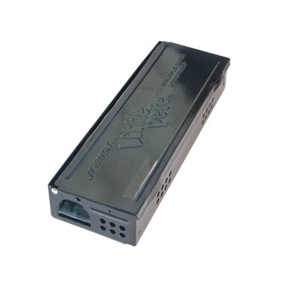 Little Pete Multiple Catch Mouse Trap - Black with Solid Lid