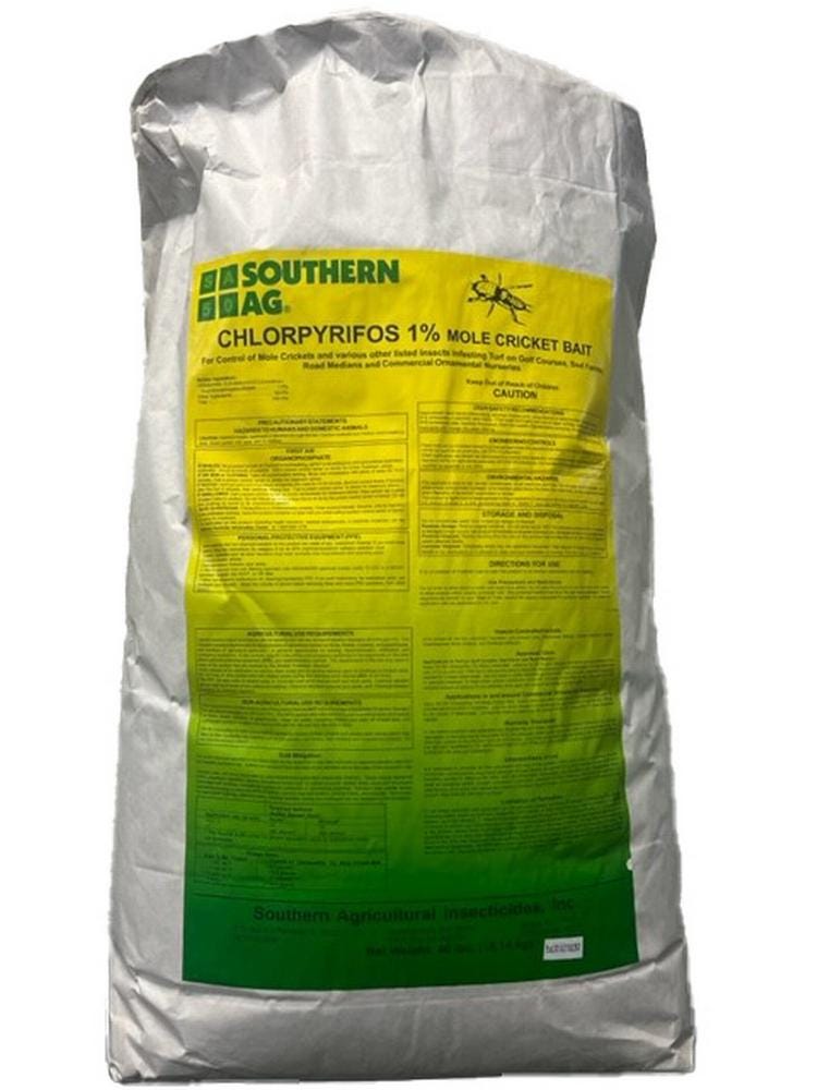 Chlorpyrifos 1% Mole Cricket Bait bag