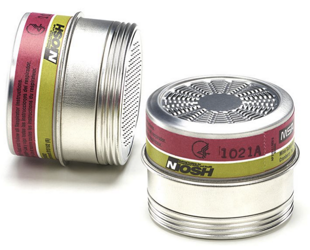 MSA Comfo Multi-Gas/Vapor Cartridges with P100 Filter