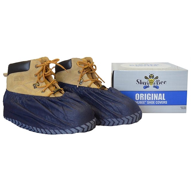 ShuBee Original Dark Blue Shoe Covers - XL