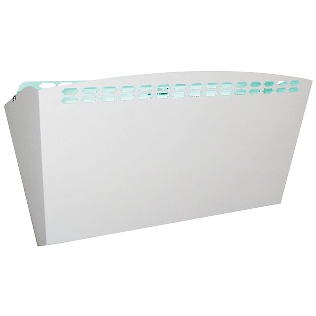 WS-225WHT Decorative White Wall Sconce Adhesive Trap