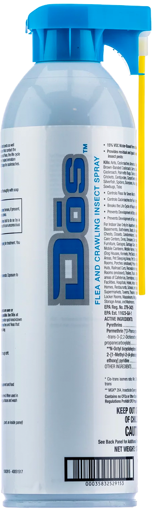 Dos Flea Crawling Insect Aerosol