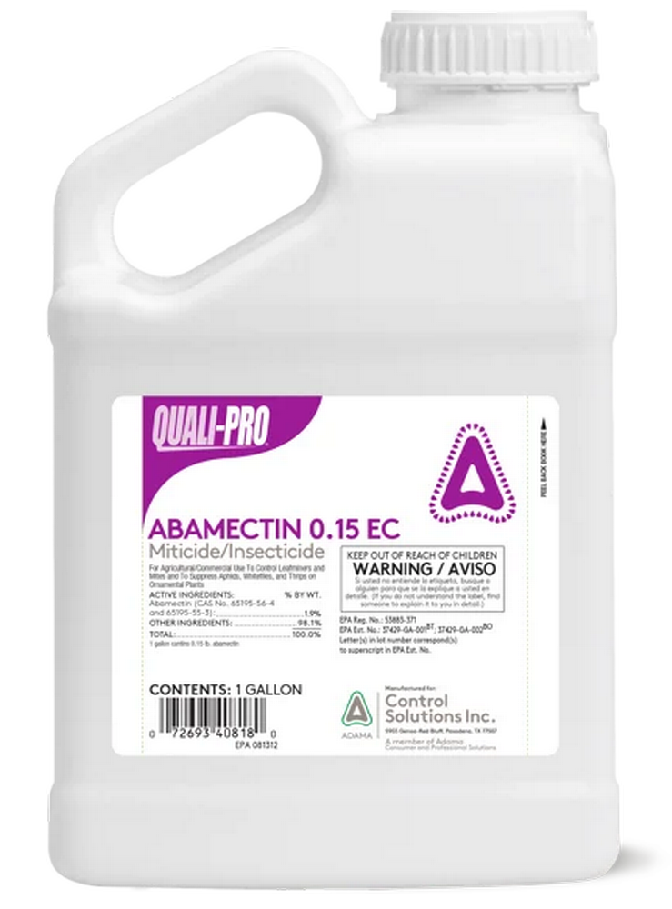 Abamectin 0.15 EC Insecticide & Miticide