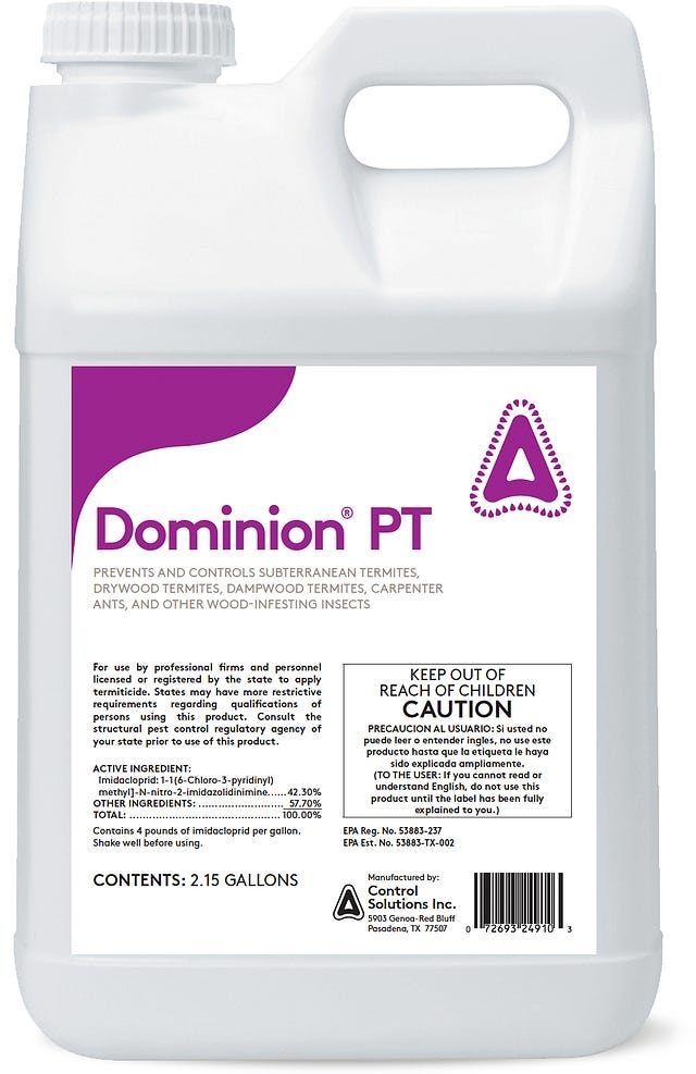Dominion PT Pre-Construction Termiticide Treatment