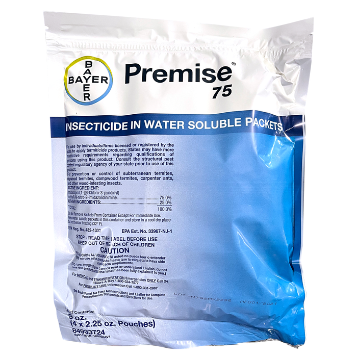 Premise 75 Insecticide - Bag of 4 x 2.25 oz bags
