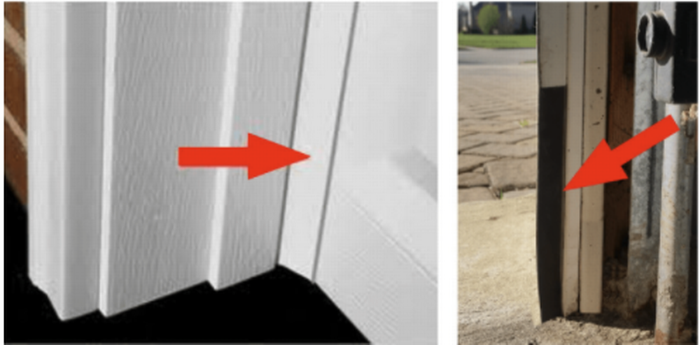 Garage Door Rodent Shield