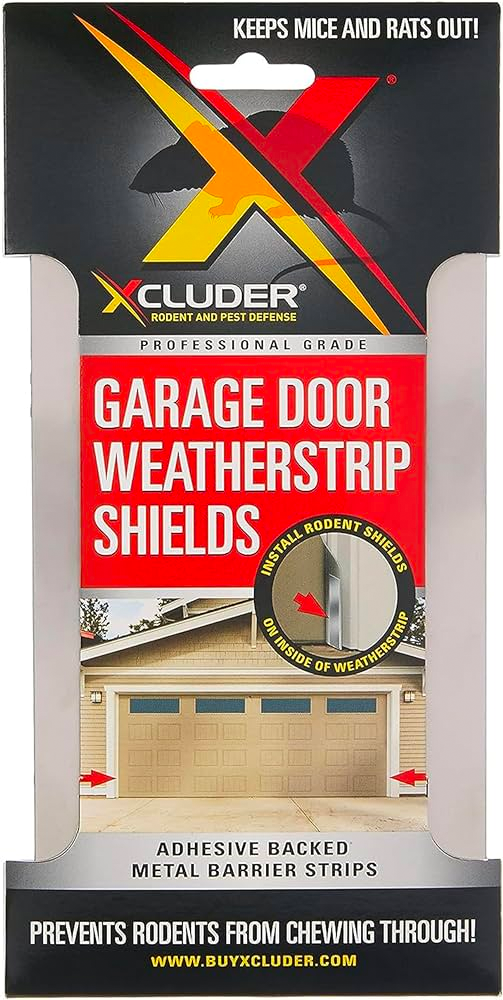 Garage Door Rodent Shield