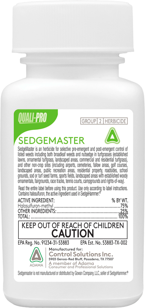 Sedgemaster Granular Herbicide