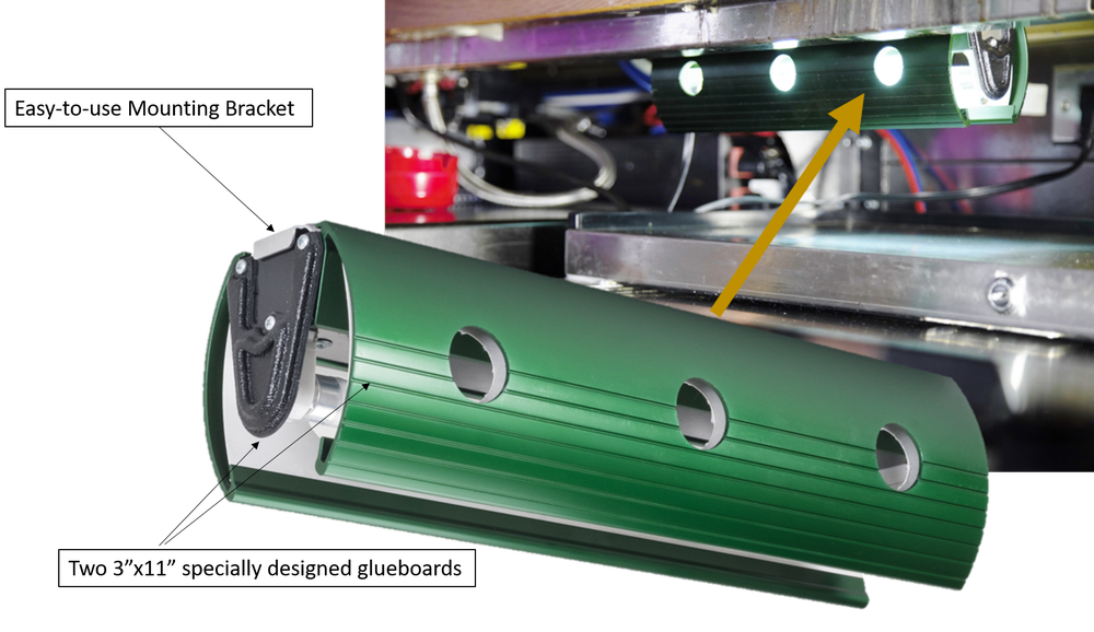 Under Counter Fly Trap (Green)