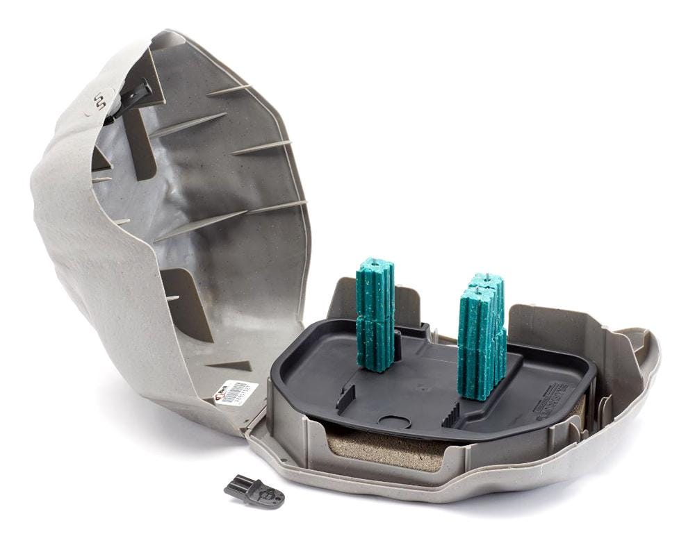 Protecta EVO Weighted Landscape Rat Bait Station (Stone Color) - 2 Stations