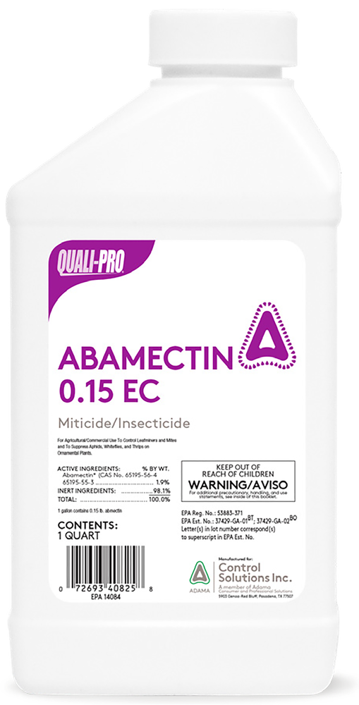 Abamectin 0.15 EC Insecticide & Miticide