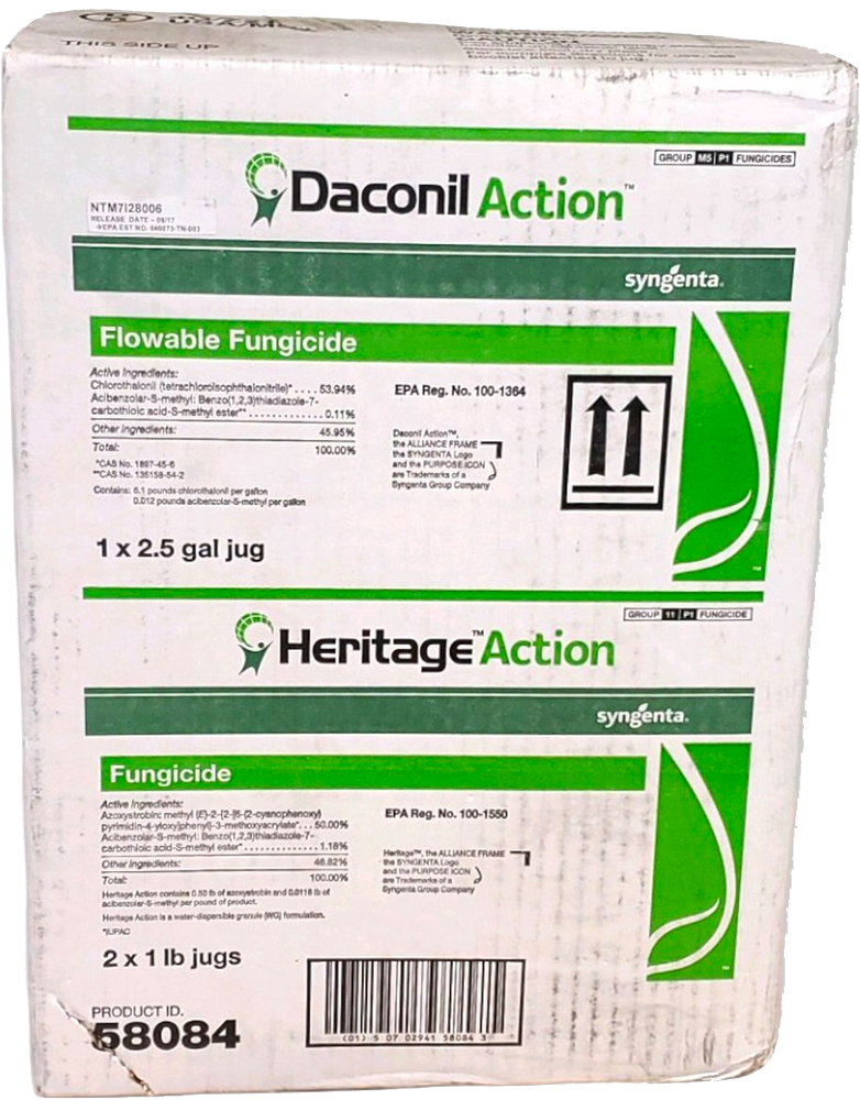 Daconil Action + Heritage Action Fungicide Multipak