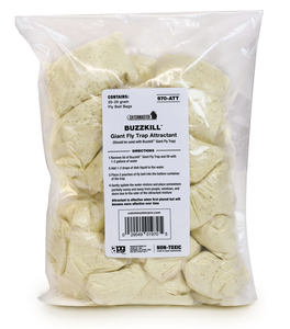 Buzzkill Giant Fly Trap Attractant Pouches 20 / bag