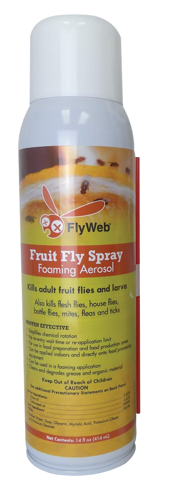 Flyweb Fruit Fly Aerosol Spray Can