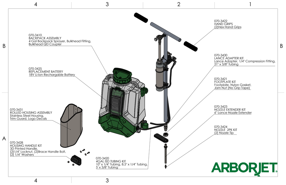 Accuflo Soil Injector ISD Kit