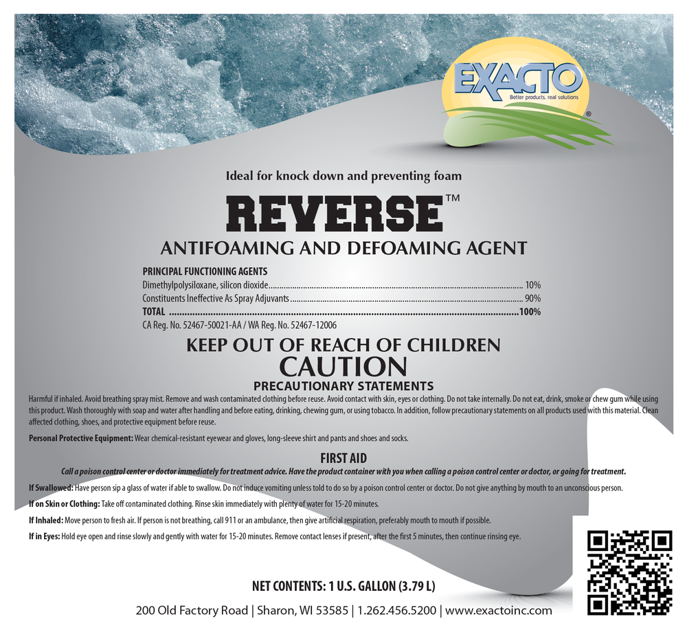 Reverse Defoaming Agent