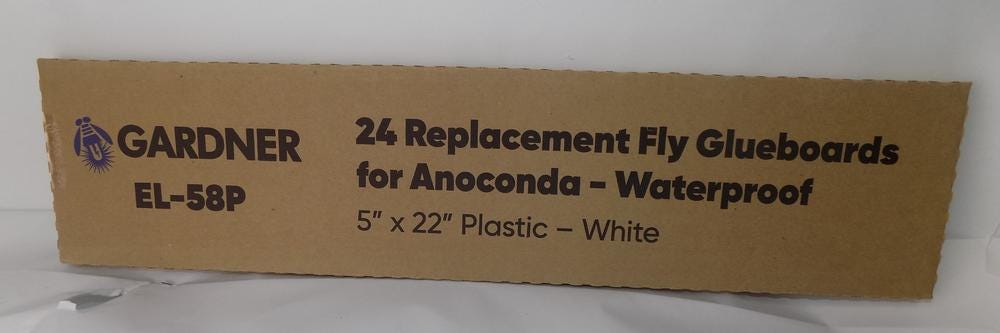 ILT Glue Board EL-58P Waterproof White 5'' x 24'' 24 / pack