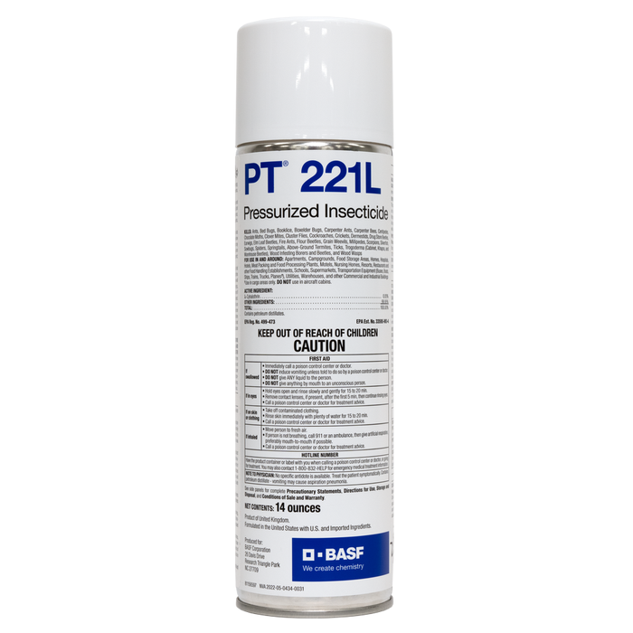 PT 221L Pressurized Insecticide - 14 oz.