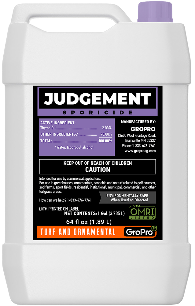 Judgement Sporicide