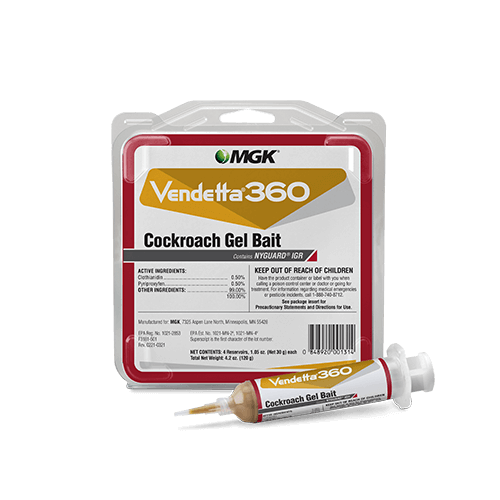 Vendetta 360 Cockroach Gel Bait - Box of 4 x 30 g Tubes