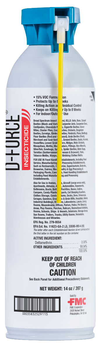 D-Force Dual Spray Action Aerosol