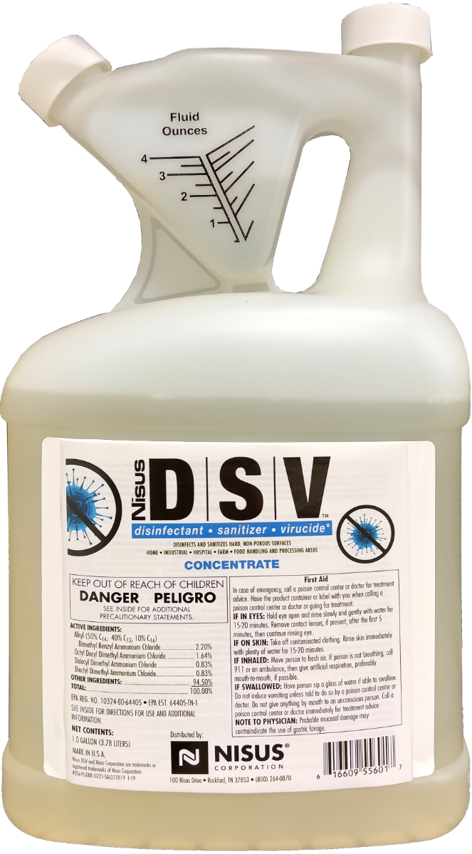DSV Disinfectant - Sanitizer & Virucide