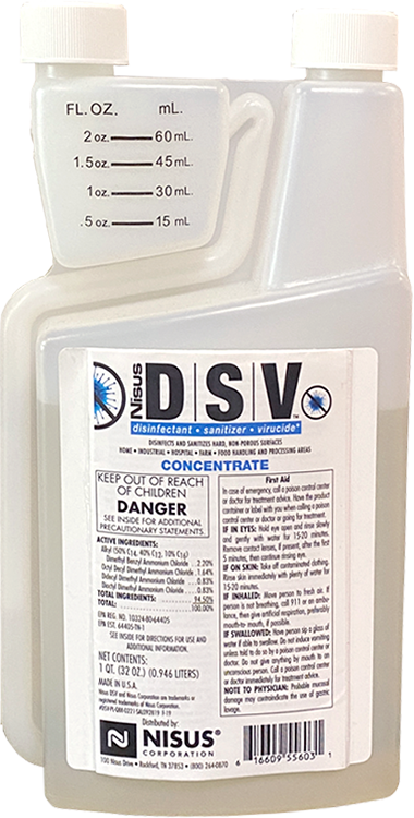 DSV Disinfectant - Sanitizer & Virucide