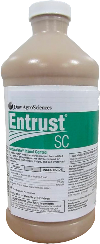 Entrust SC Naturalyte Insect Control bottle