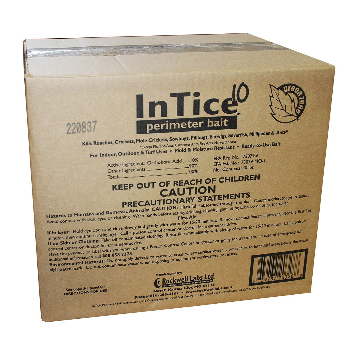 InTice10 Perimeter Bait Fine box - 40Lb