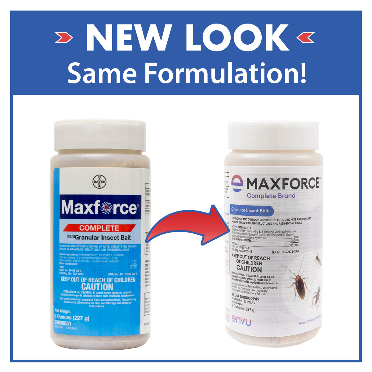 Maxforce Complete Granular Insect Bait