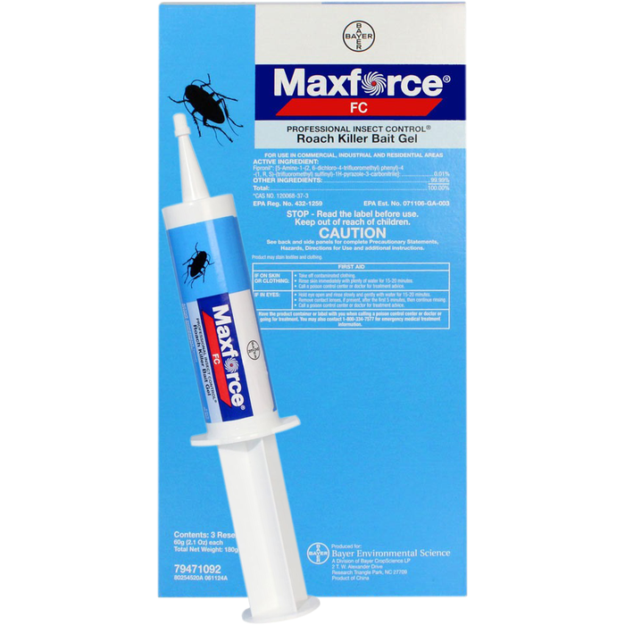 Maxforce FC Cockroach Killer Bait Gel - 3 x 60g