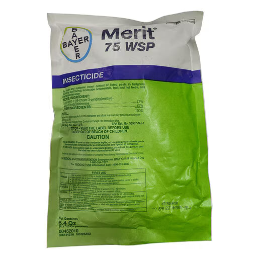 Merit 75 WSP Powder Insecticide - Bag of 4 x 1.6 oz packets